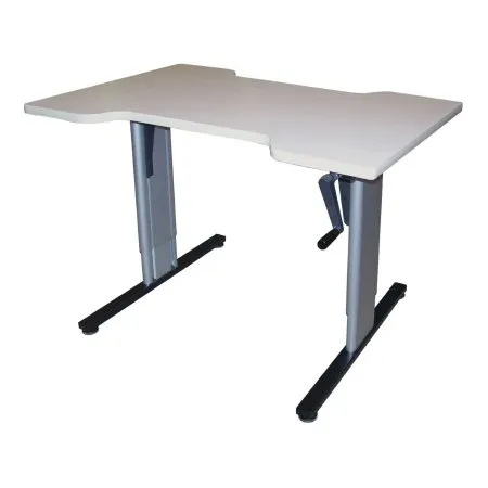 Patterson Medical Supply - 561168 - Therapy Table 48 X 32 X 26 Inch 26 To 38 Inch Height 250 Lbs. Weight Capacity