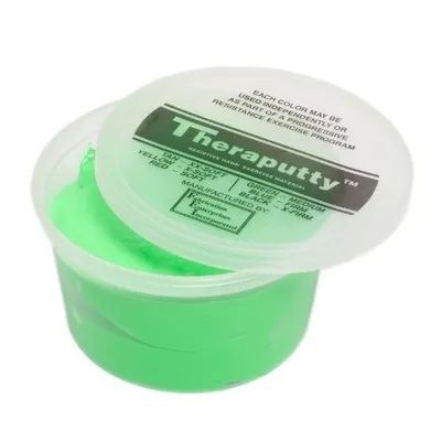 Fabrication Enterprises - 10-2773 - Cando Scented Theraputty Exercise Material - 1 Lb - Apple - Green - Medium