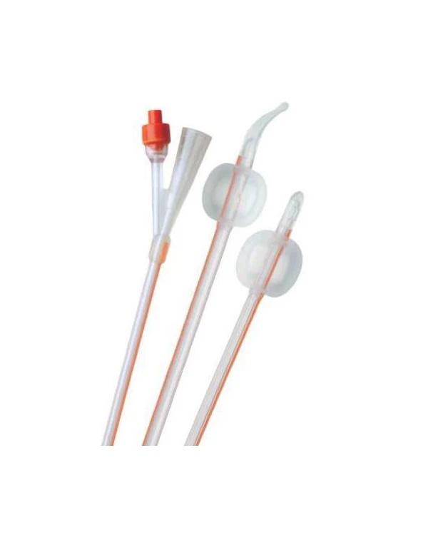 Coloplast - Folysil - Aa6310 - Foley Catheter Folysil 2-Way Coude Tip 3 Cc Balloon 10 Fr. Silicone